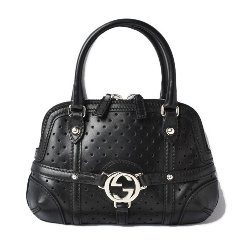 Gucci Handbag Punching Black